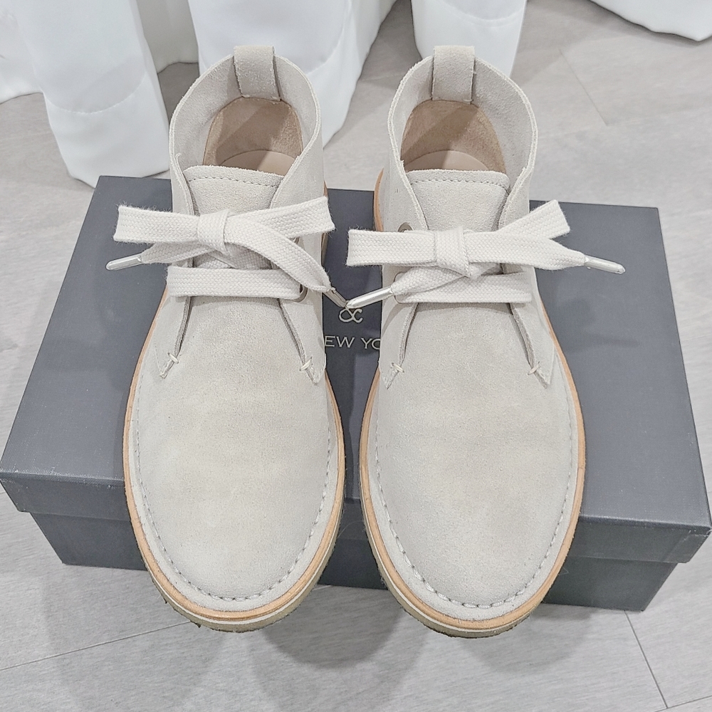 Rag & Bone Owen desert Light grey leather suede boots